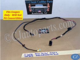 OEM 1974 1975 Cadillac Deville Eldorado Calais 2 Door RIGHT PASSENGER SIDE FRONT DOOR WINDOW SWITCH WINDOW MOTOR WIRE HARNESS CONNECTOR #9821270